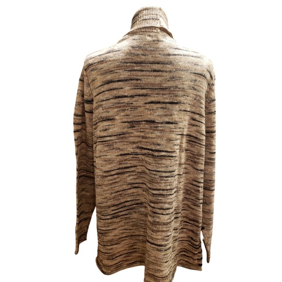 Vintage‎ White Stag Women's Open Front Cardigan Sweater Knit Striped XL - Picture 3 of 8